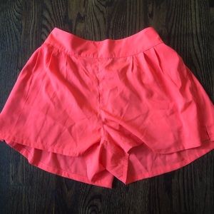 Coral American Eagle Shorts